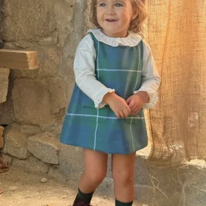 Pichi bebé tartan escocés
