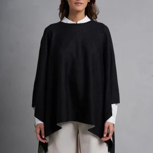PONCHO INCALPACA 623 | NEGRO/GRIS