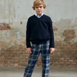 Pantalón largo Tartan Escocés niño