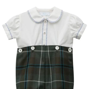 Combi tartán camisa crucecita