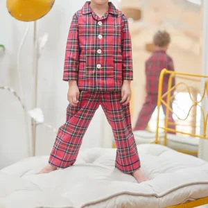 Pijama viyella escocesa